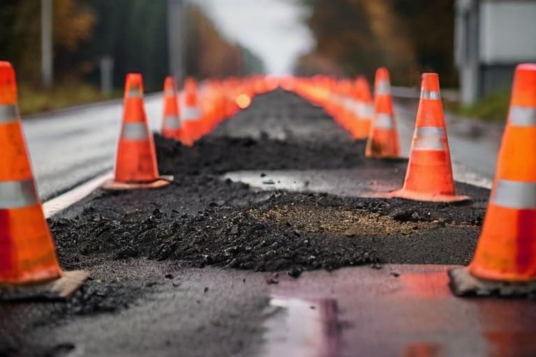 укладка асфальтовой крошки в Обнинске